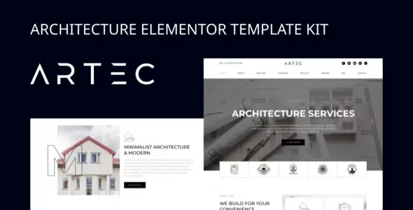 Artec – Architecture Elementor Template Kit